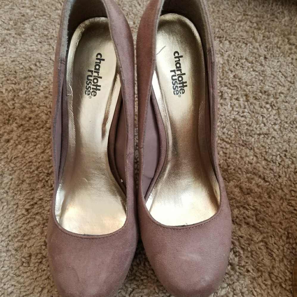 Charlotte Russe brown stiletto